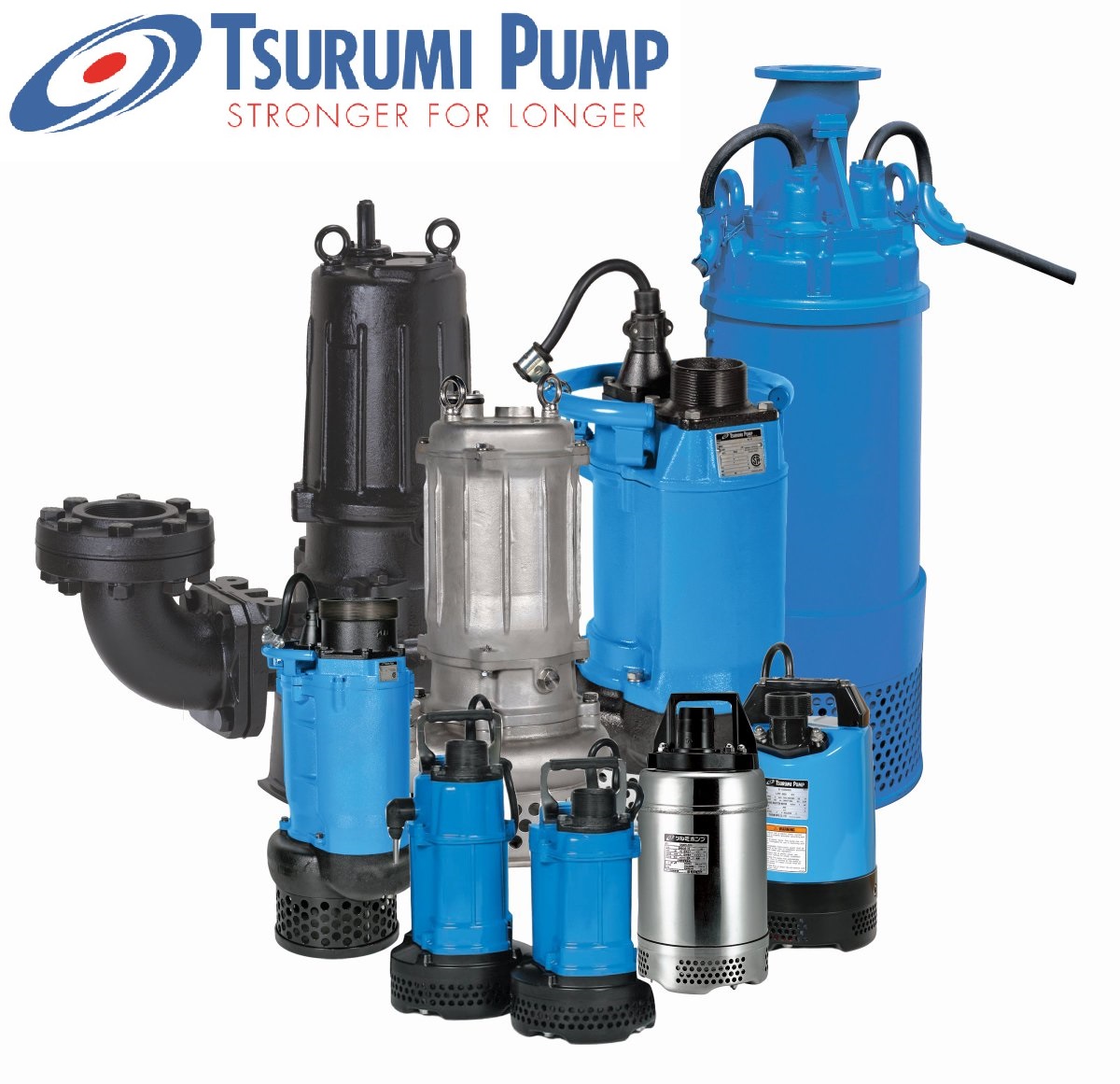 Погружные насосы Tsurumi для всех отраслей промышленности